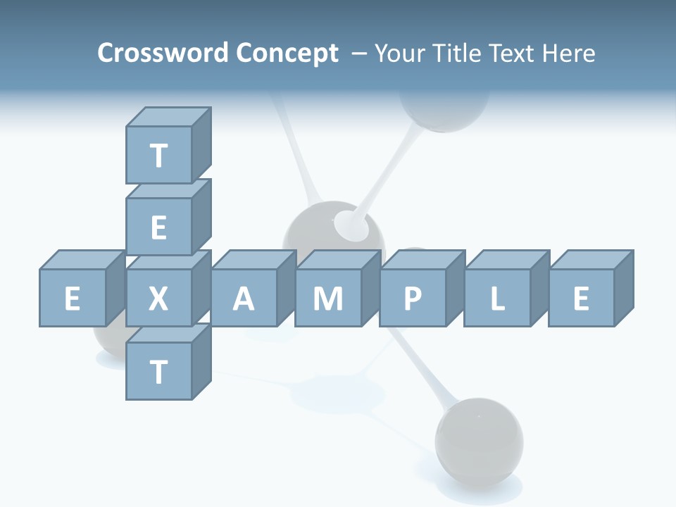 A Group Of Black Balls On A White Surface PowerPoint Template