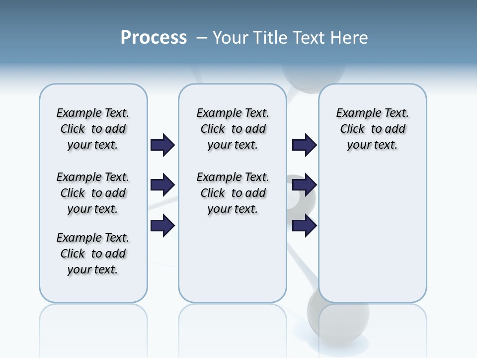 A Group Of Black Balls On A White Surface PowerPoint Template
