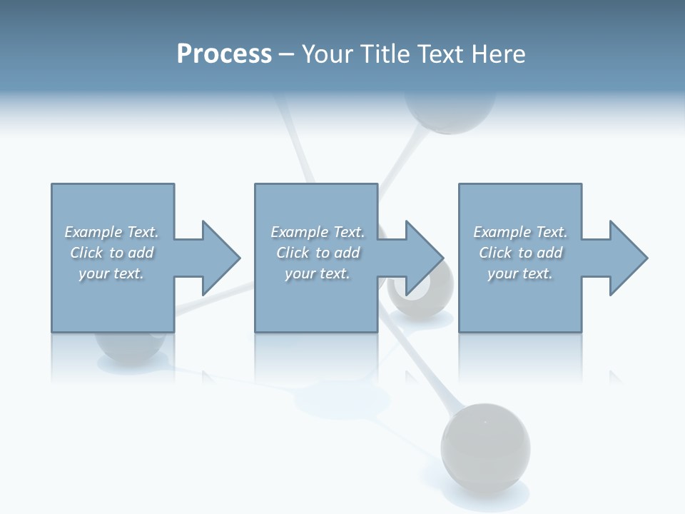 A Group Of Black Balls On A White Surface PowerPoint Template