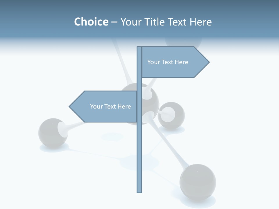 A Group Of Black Balls On A White Surface PowerPoint Template