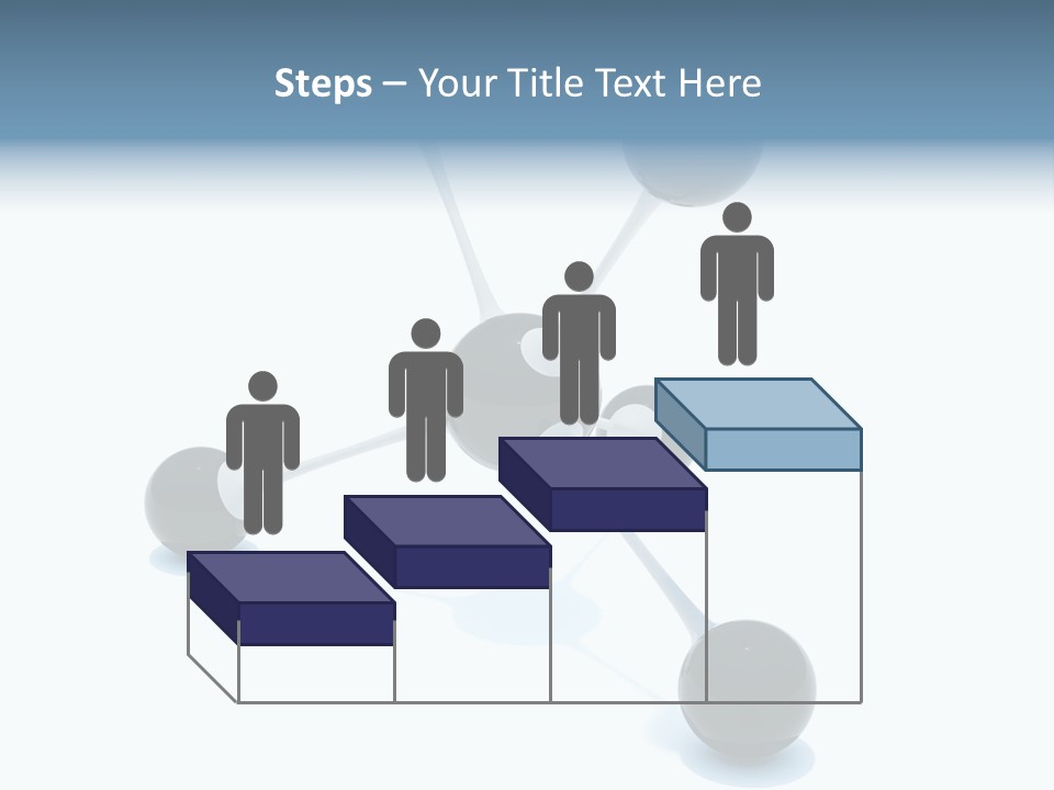 A Group Of Black Balls On A White Surface PowerPoint Template