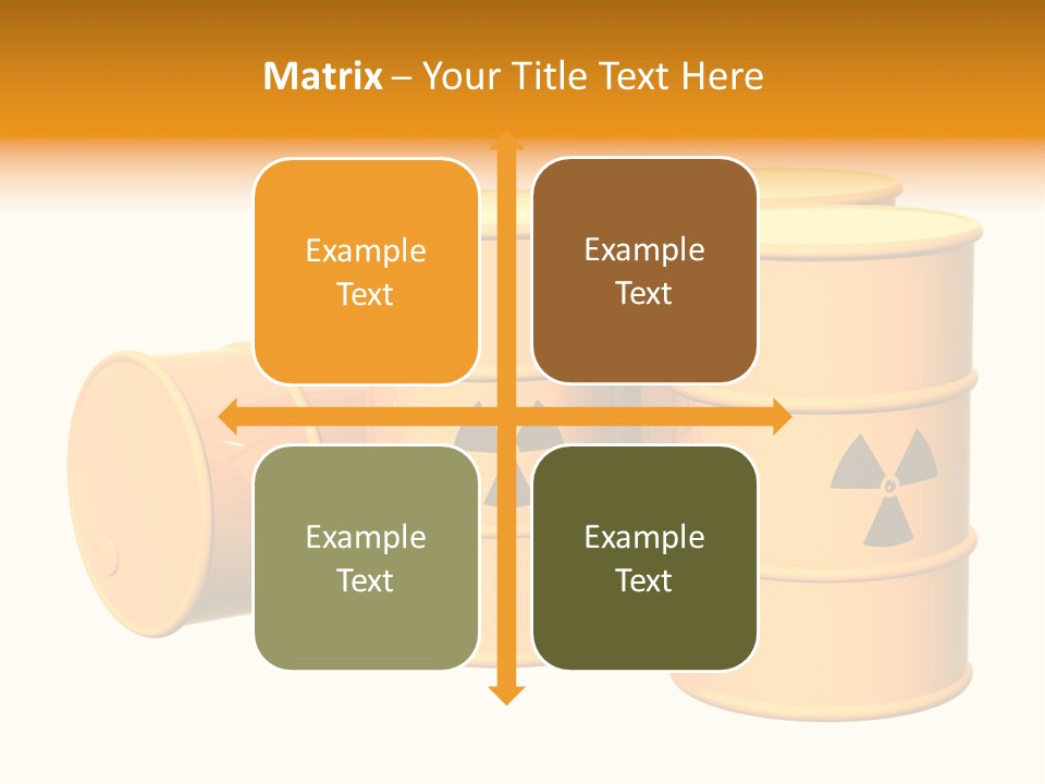 Barrel Earth Power PowerPoint Template