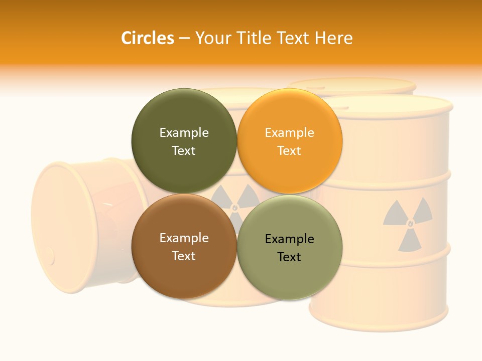 Barrel Earth Power PowerPoint Template