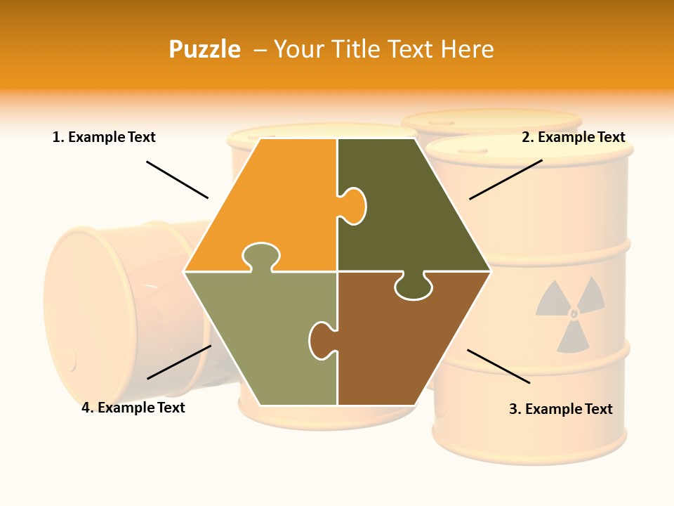 Barrel Earth Power PowerPoint Template