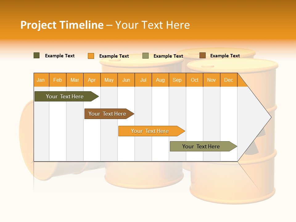 Barrel Earth Power PowerPoint Template
