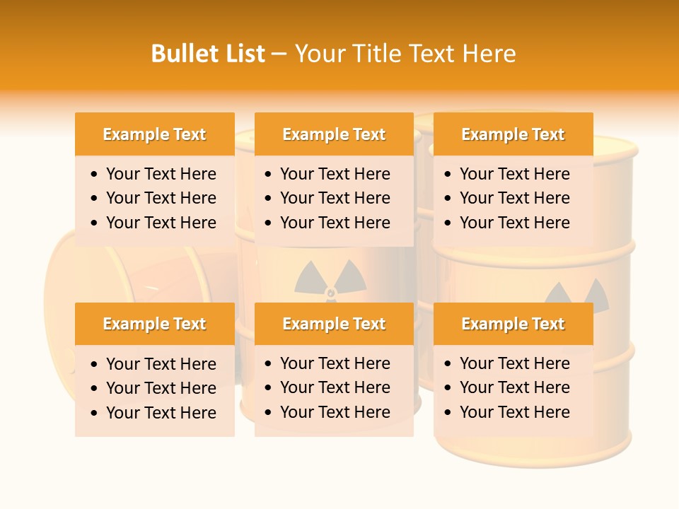 Barrel Earth Power PowerPoint Template