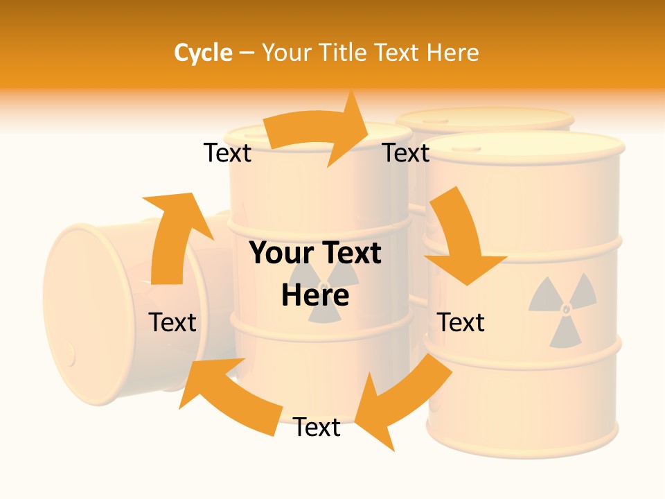 Barrel Earth Power PowerPoint Template