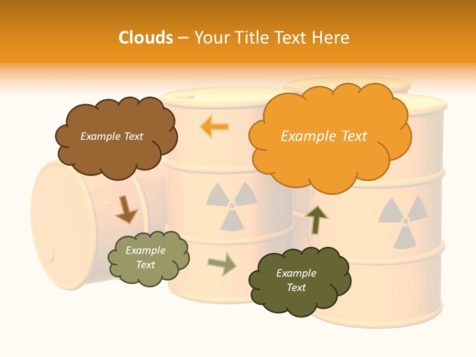 Barrel Earth Power PowerPoint Template