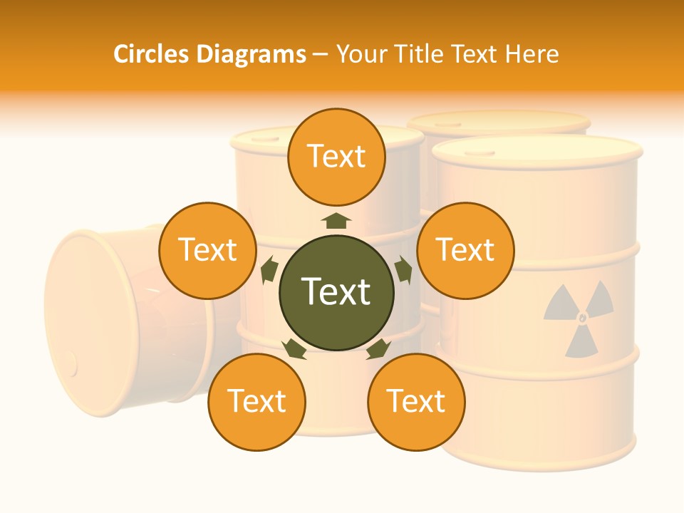 Barrel Earth Power PowerPoint Template