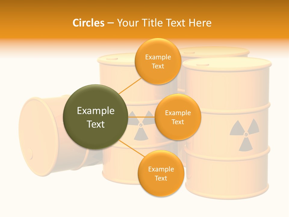 Barrel Earth Power PowerPoint Template