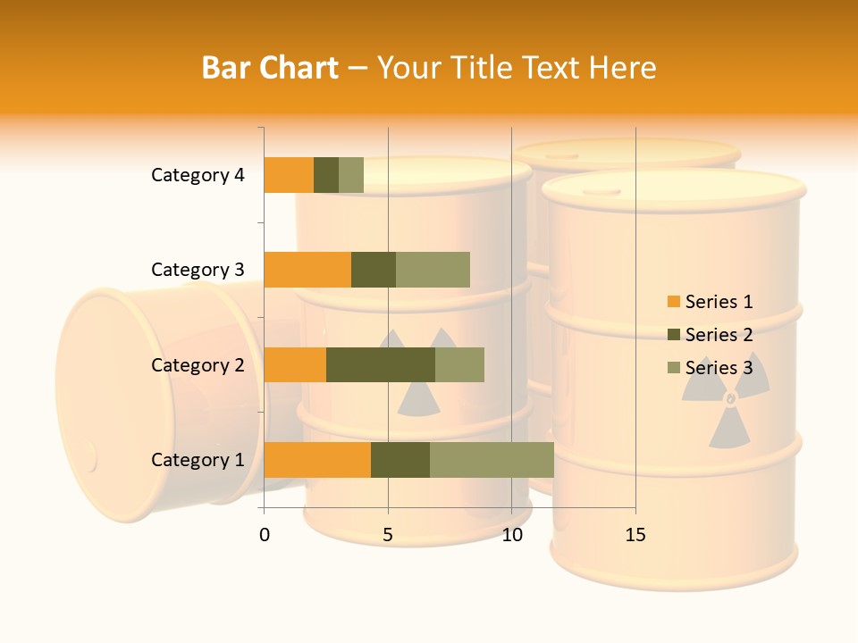 Barrel Earth Power PowerPoint Template