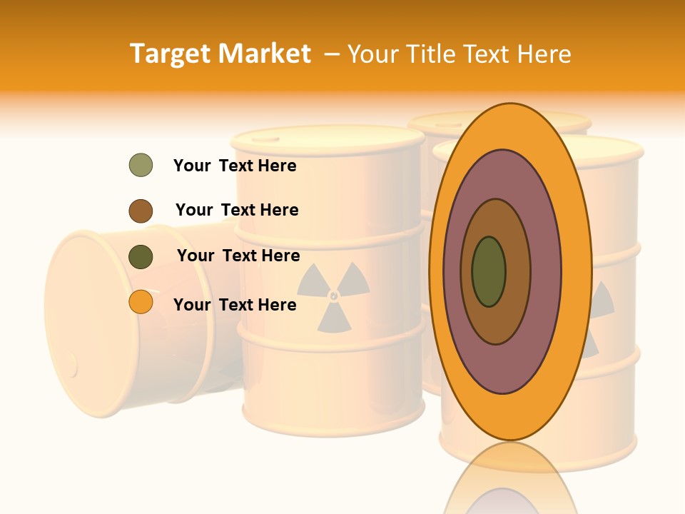 Barrel Earth Power PowerPoint Template