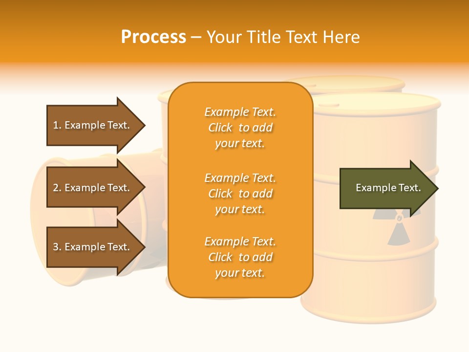 Barrel Earth Power PowerPoint Template