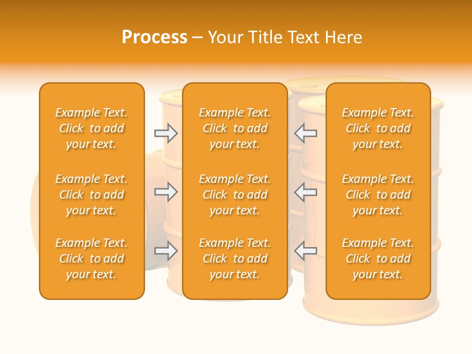 Barrel Earth Power PowerPoint Template