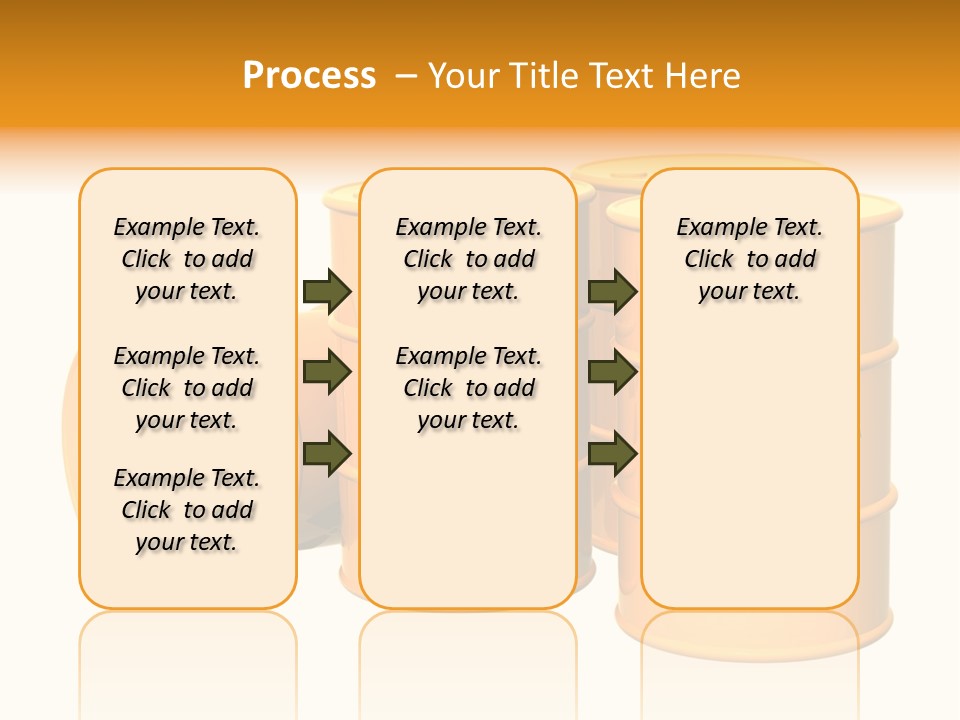 Barrel Earth Power PowerPoint Template
