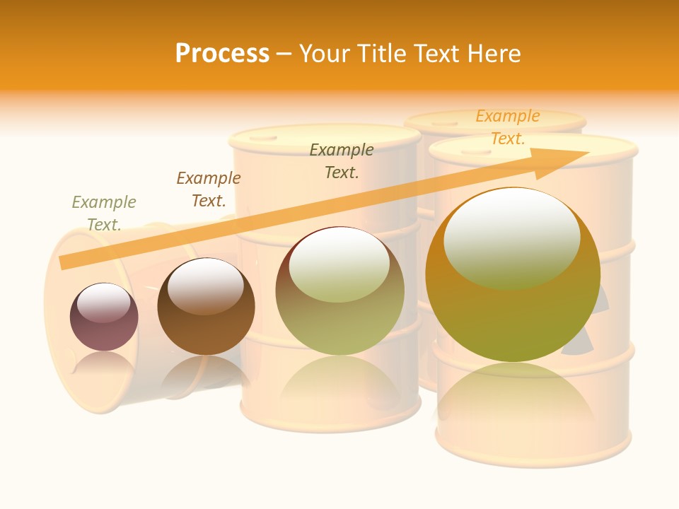 Barrel Earth Power PowerPoint Template