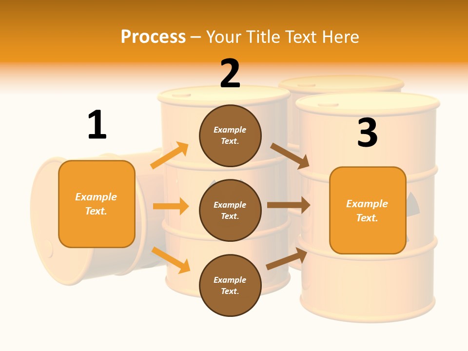 Barrel Earth Power PowerPoint Template