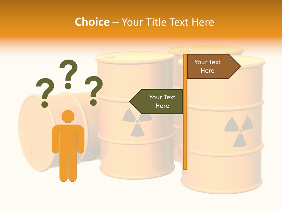 Barrel Earth Power PowerPoint Template