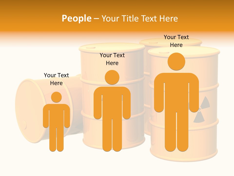 Barrel Earth Power PowerPoint Template