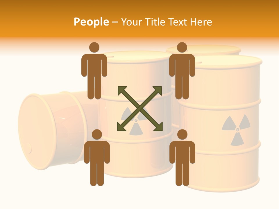 Barrel Earth Power PowerPoint Template