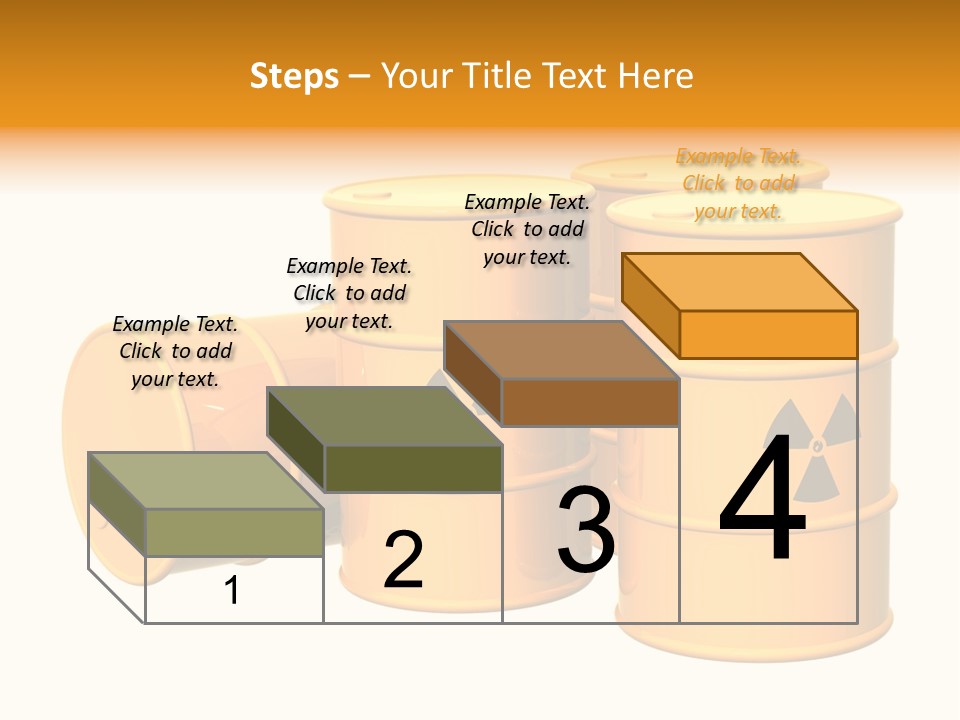 Barrel Earth Power PowerPoint Template