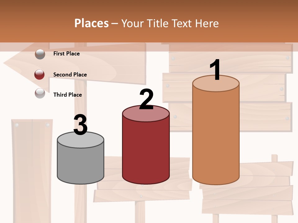 Plank Heap Plywood PowerPoint Template