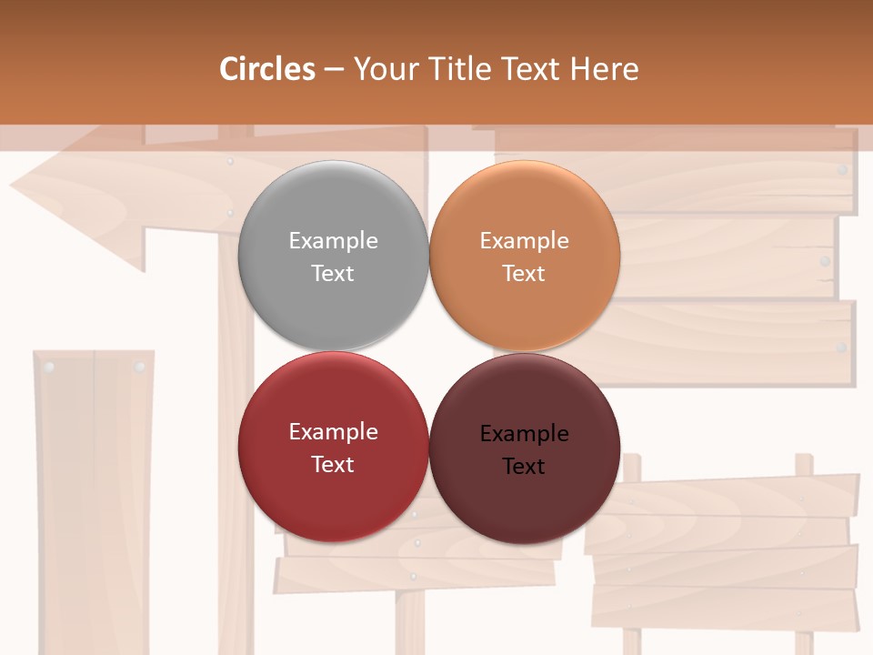 Plank Heap Plywood PowerPoint Template
