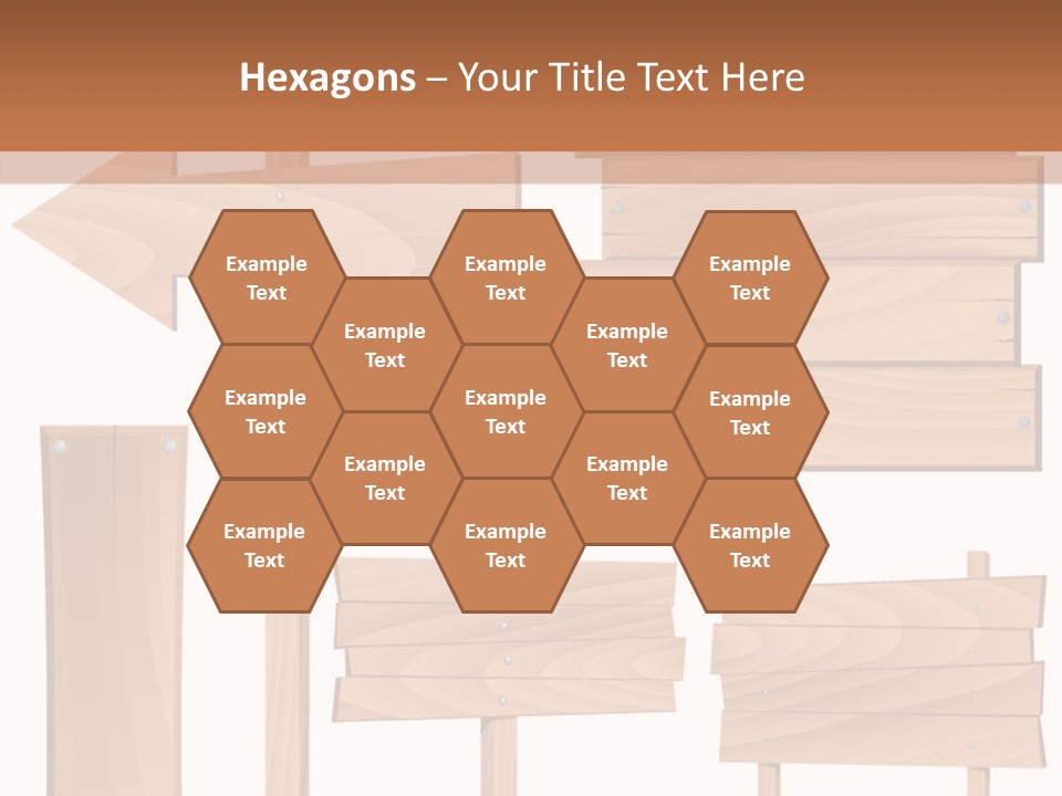 Plank Heap Plywood PowerPoint Template