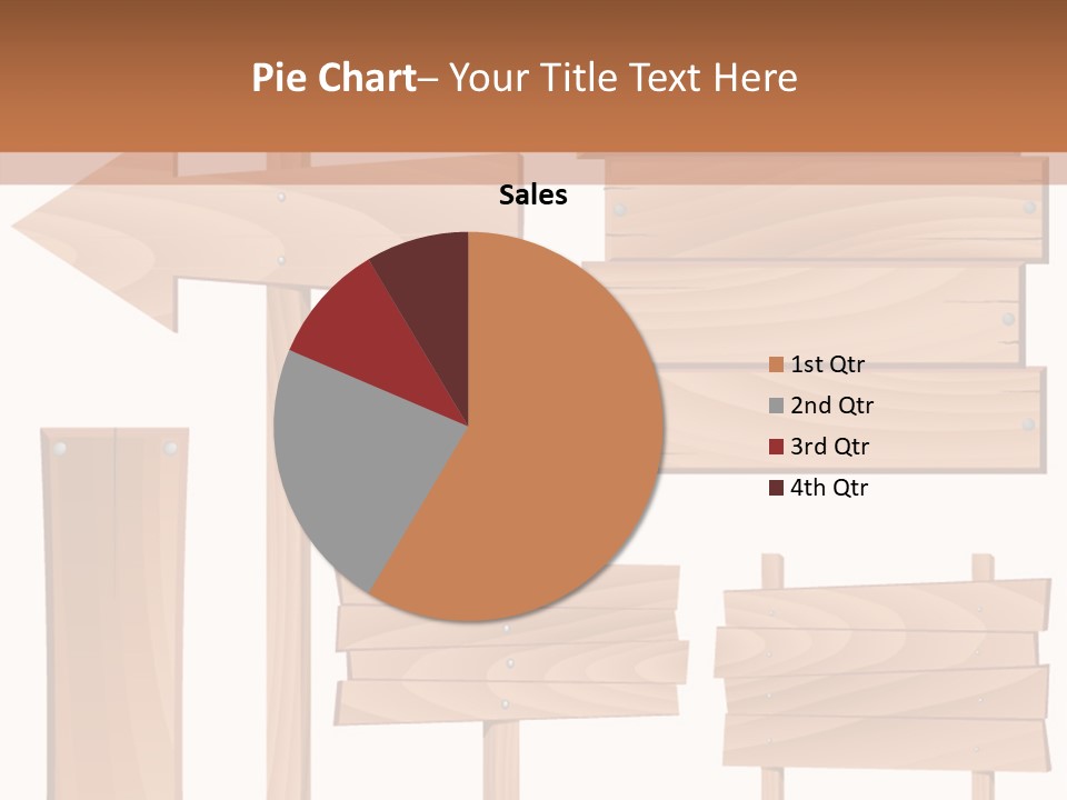 Plank Heap Plywood PowerPoint Template