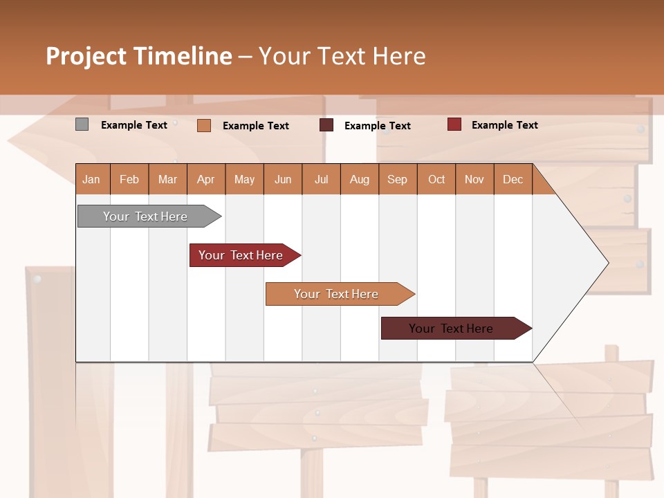 Plank Heap Plywood PowerPoint Template