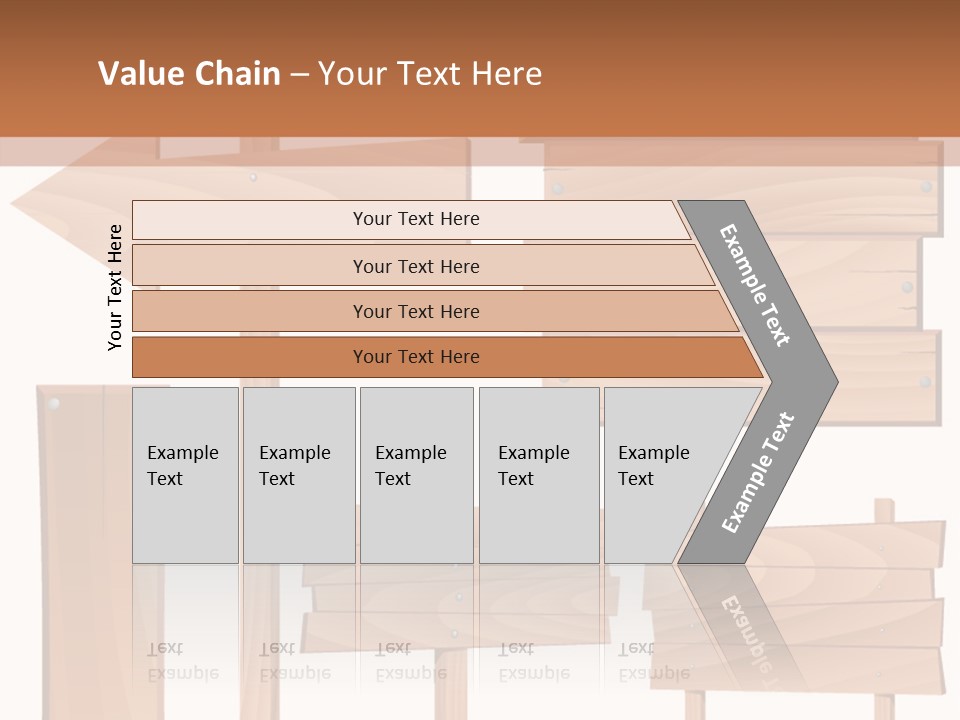 Plank Heap Plywood PowerPoint Template