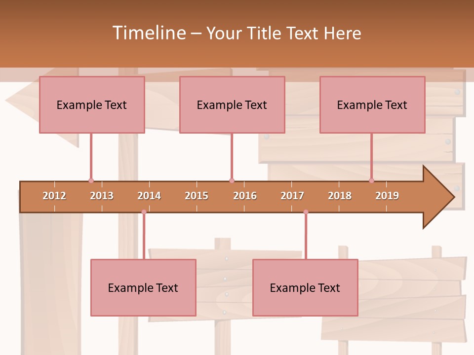 Plank Heap Plywood PowerPoint Template