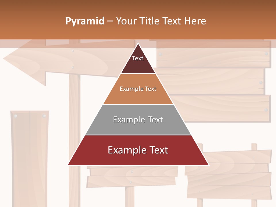 Plank Heap Plywood PowerPoint Template