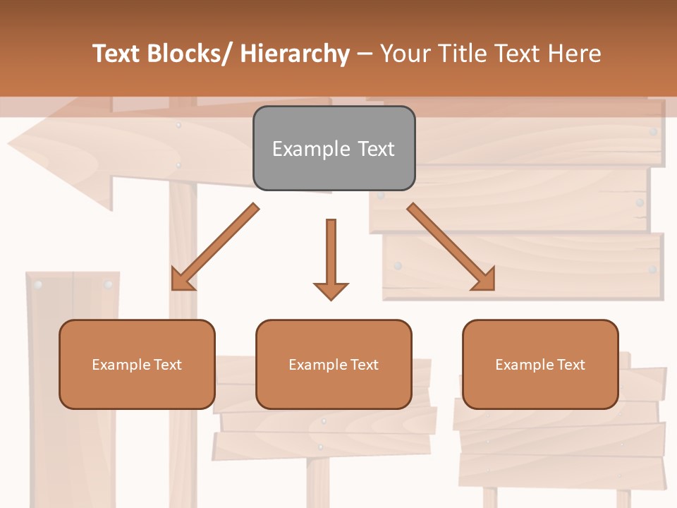Plank Heap Plywood PowerPoint Template