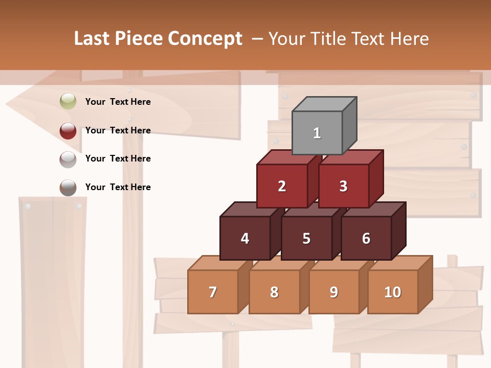 Plank Heap Plywood PowerPoint Template