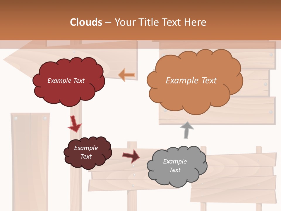 Plank Heap Plywood PowerPoint Template