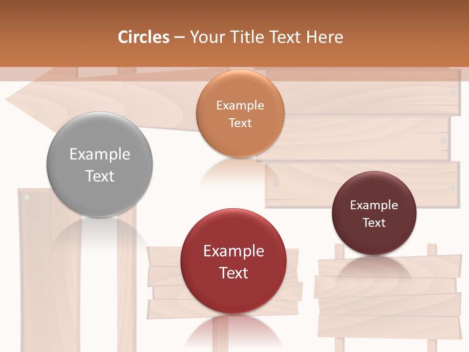 Plank Heap Plywood PowerPoint Template