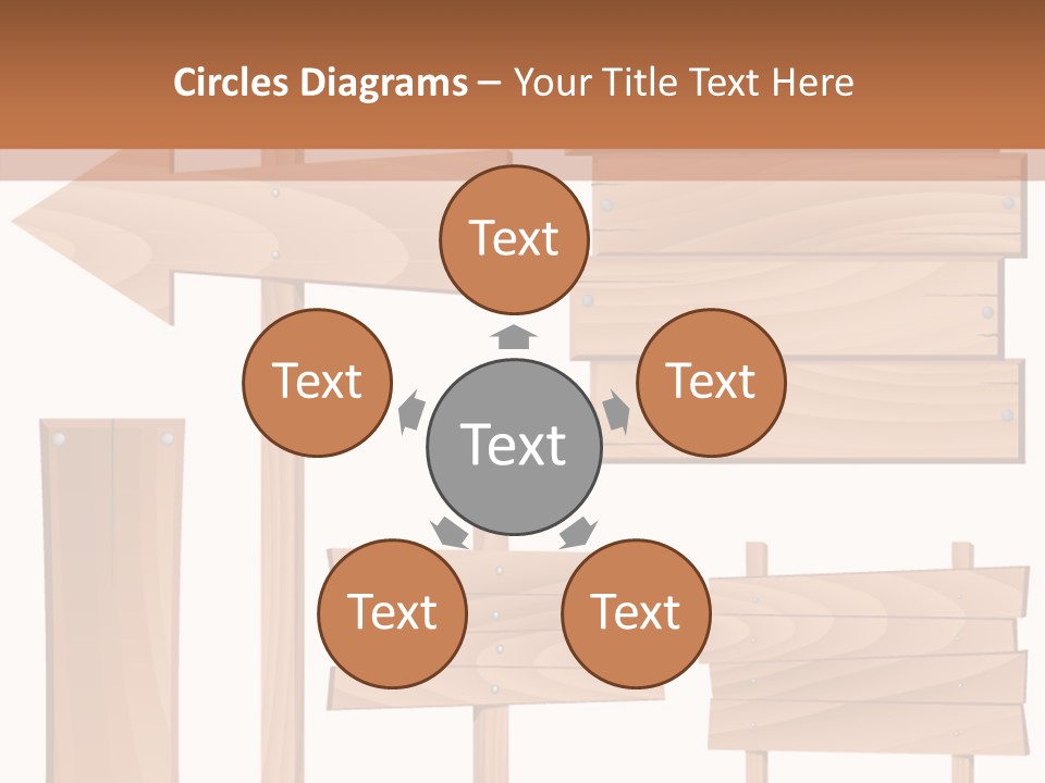 Plank Heap Plywood PowerPoint Template