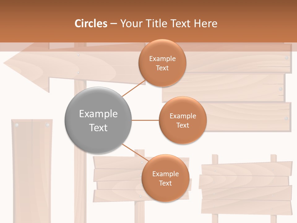Plank Heap Plywood PowerPoint Template
