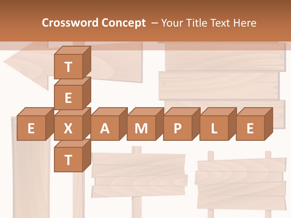 Plank Heap Plywood PowerPoint Template