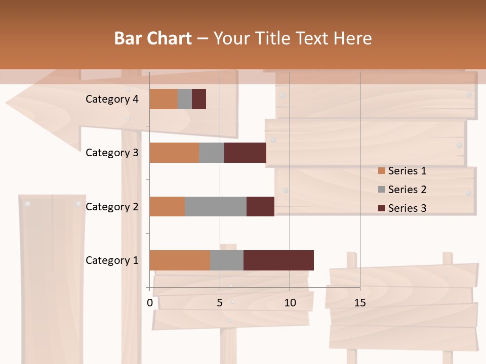 Plank Heap Plywood PowerPoint Template