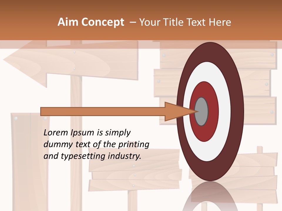 Plank Heap Plywood PowerPoint Template