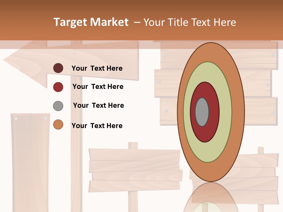 Plank Heap Plywood PowerPoint Template