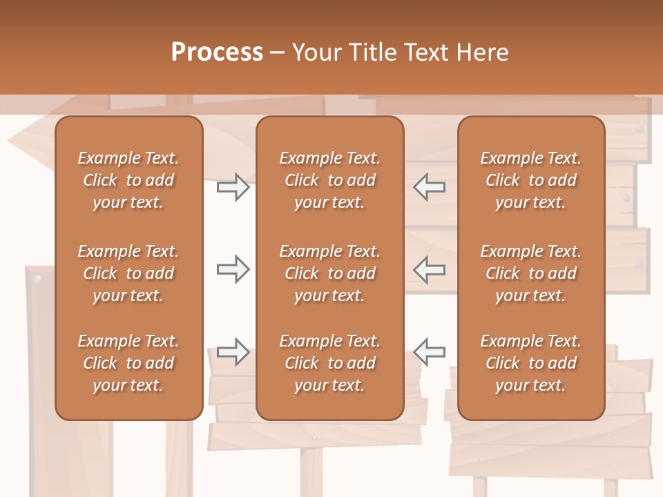 Plank Heap Plywood PowerPoint Template