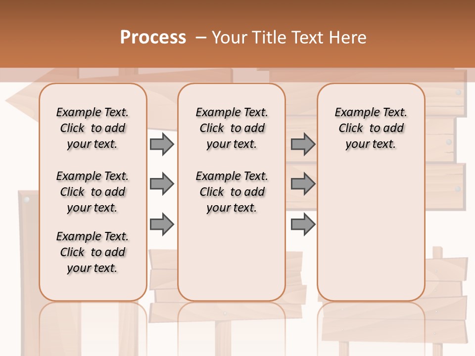 Plank Heap Plywood PowerPoint Template