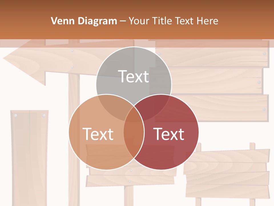 Plank Heap Plywood PowerPoint Template