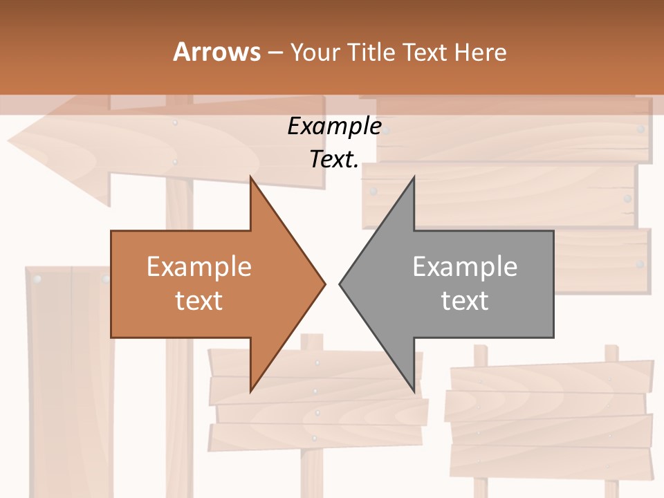 Plank Heap Plywood PowerPoint Template