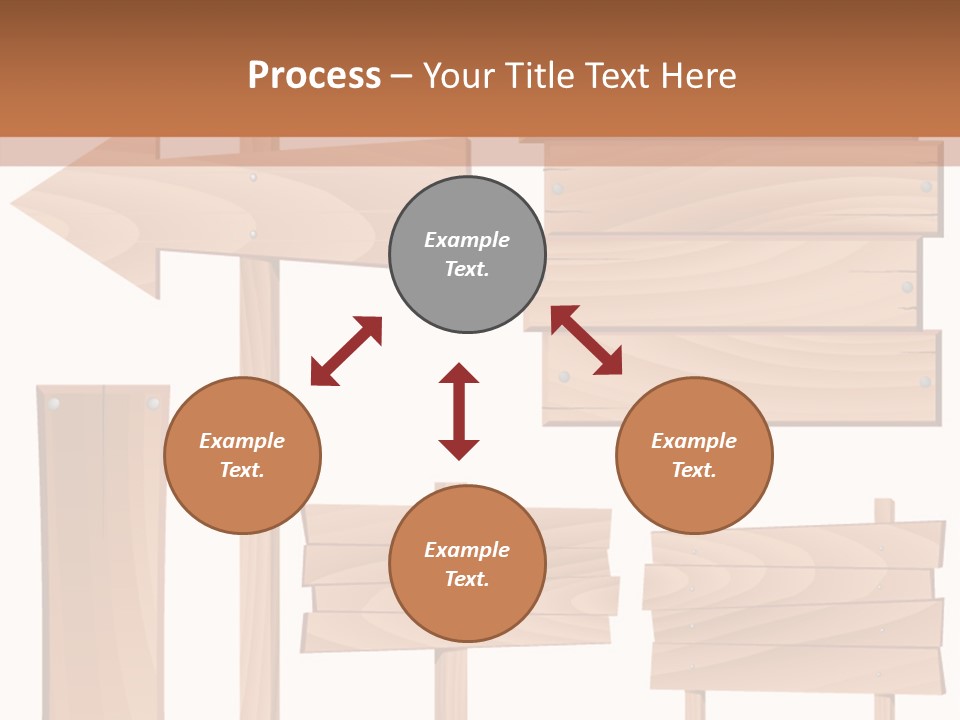 Plank Heap Plywood PowerPoint Template