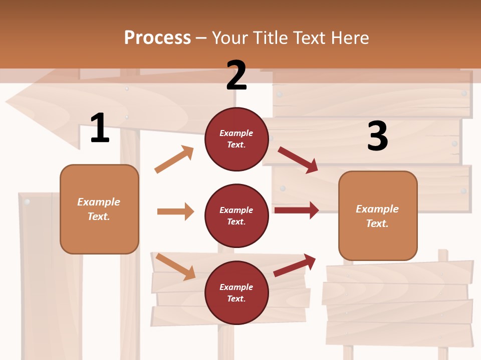 Plank Heap Plywood PowerPoint Template