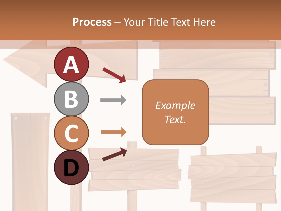 Plank Heap Plywood PowerPoint Template
